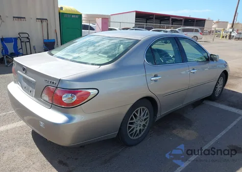 2004 Lexus Es 330 from USA, damaged, VIN JTHBA30G945033994